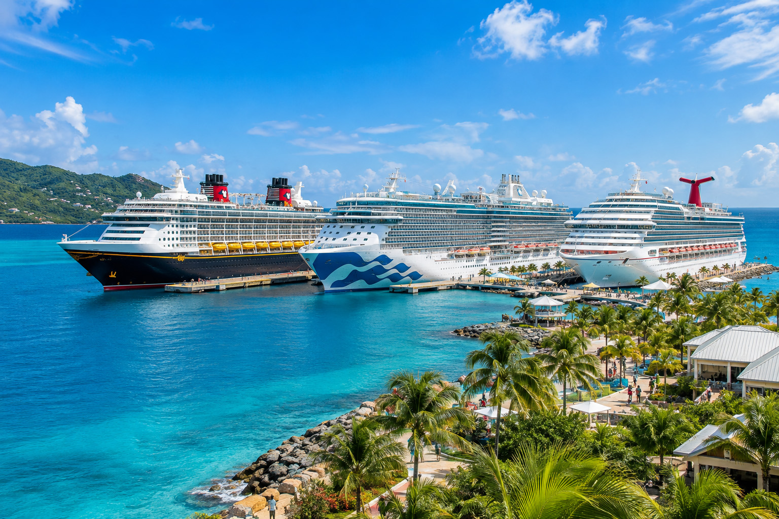 Caribbean cruise vacation