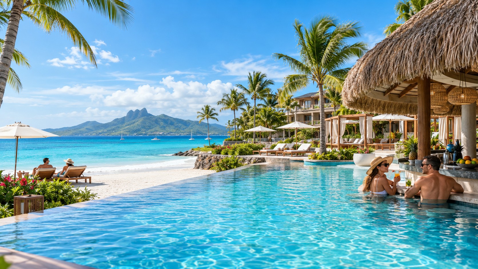 All-inclusive resort vacation