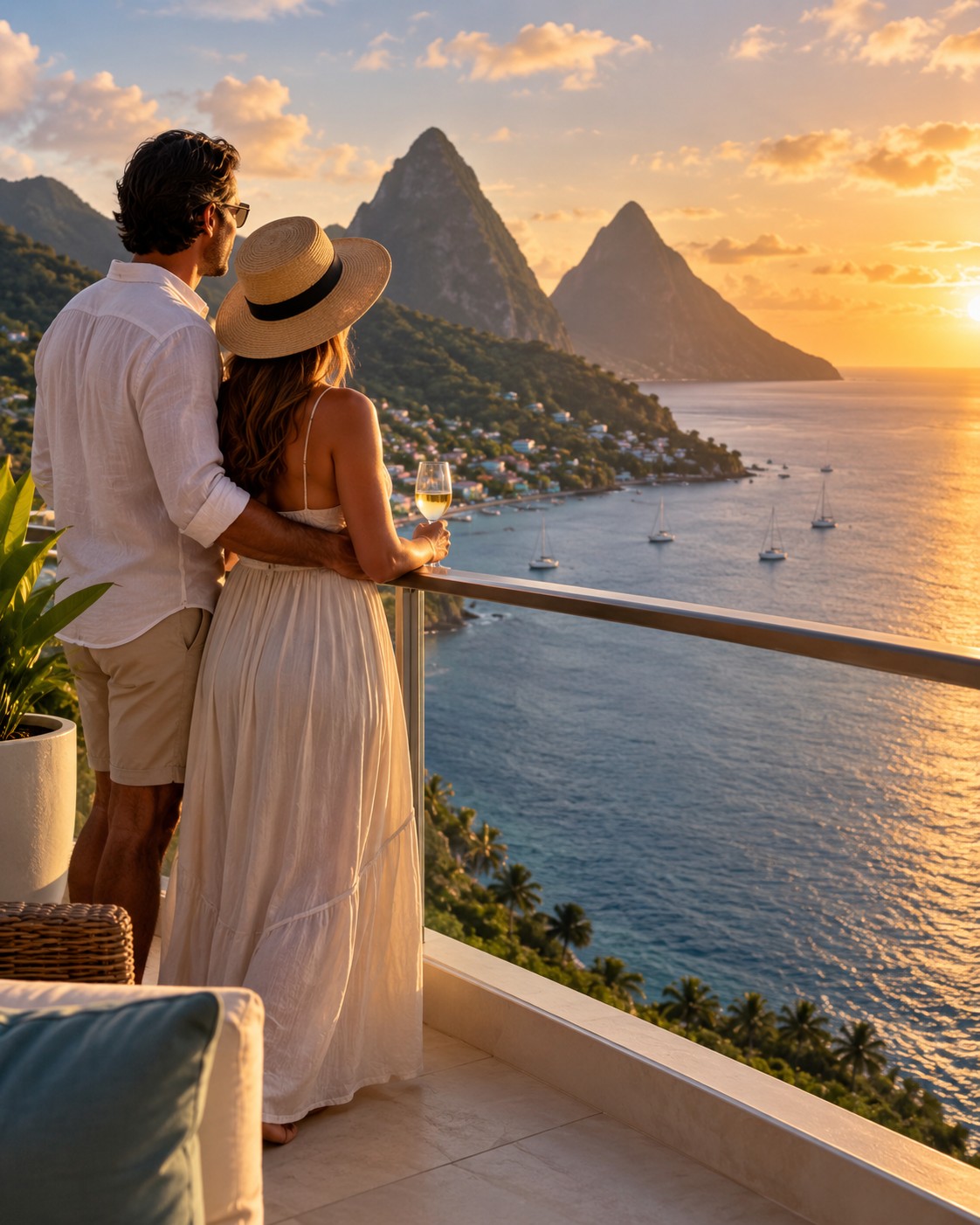 Tropical cruise destination